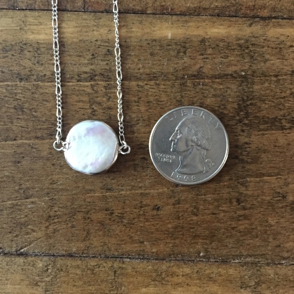 ❗️LAST❗️Silver Baroque Natural Pearl Necklace - Picture 8 of 8